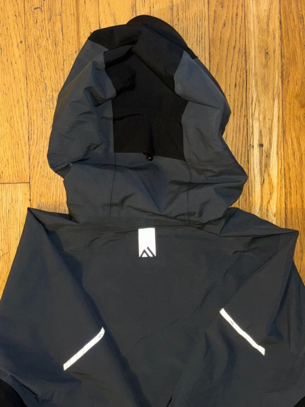 Portwest NWT EV460 Waterproof Shell Jacket - Charcoal, Black & Orange - Large